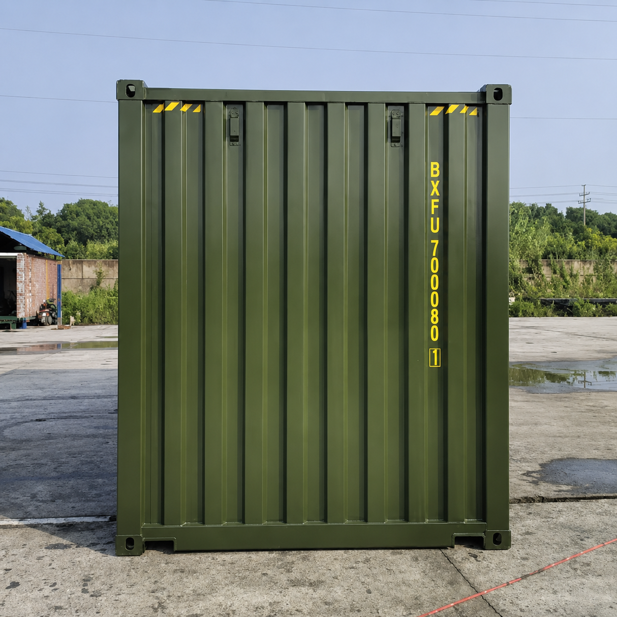 20ft-High Cube-Container