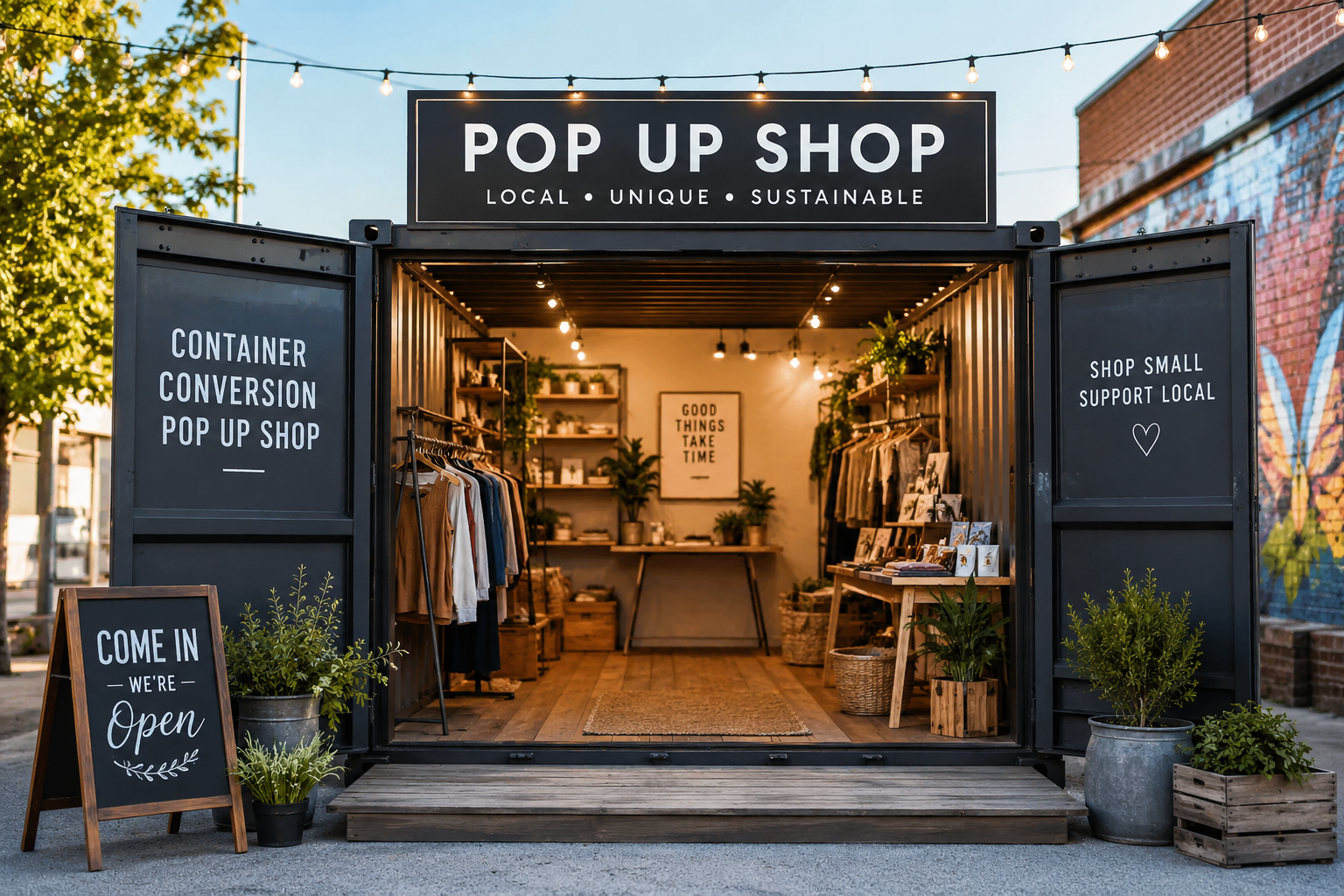 pop up shop